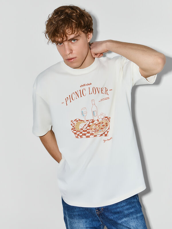 MARK FORMELLE Футболка 589179 111882 св.молочный +печать