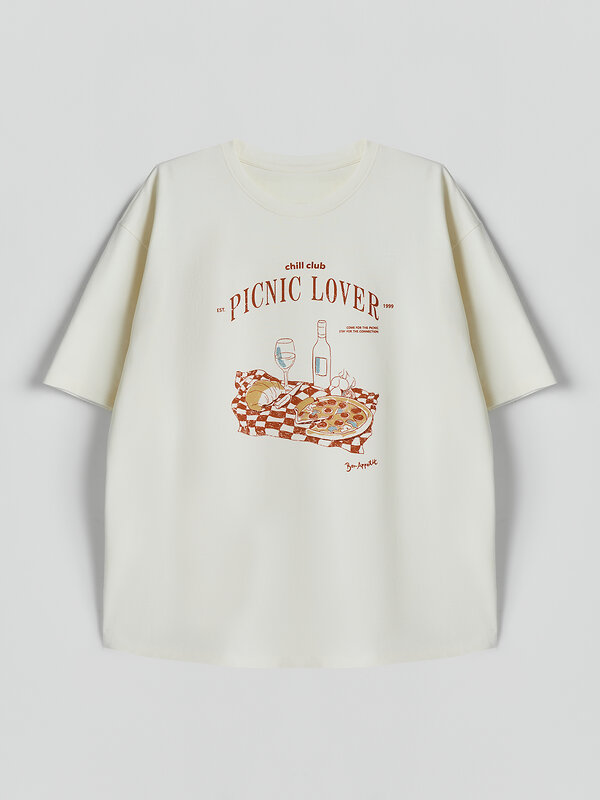 MARK FORMELLE Футболка 589179 111882 св.молочный +печать