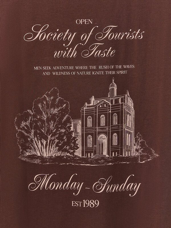 MARK FORMELLE Футболка 589180 111928 кофейное зерно +печать