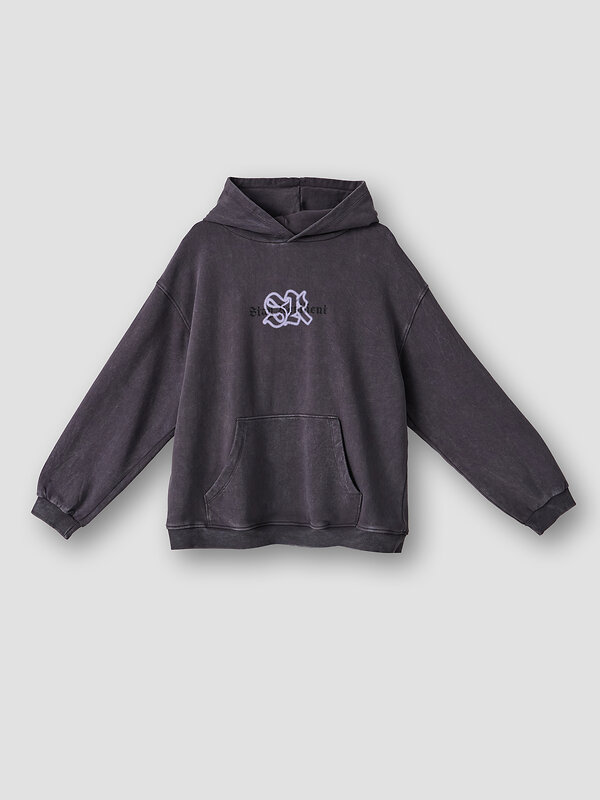 MARK FORMELLE Худи 589184 123445 ACID WASH графит +печать