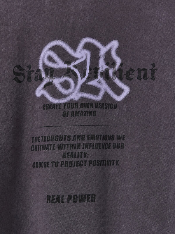 MARK FORMELLE Худи 589184 123445 ACID WASH графит +печать