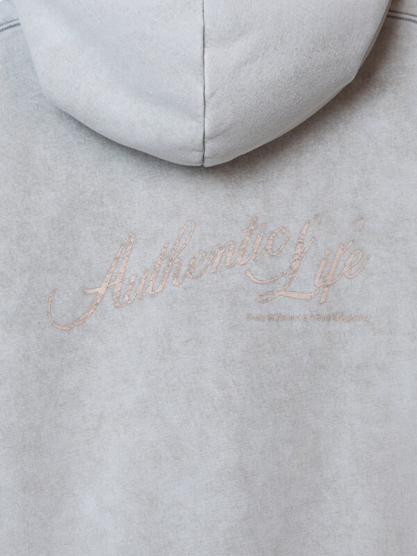 MARK FORMELLE Худи 589185 122524 ACID WASH пепельный +печать