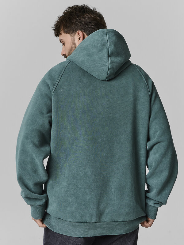 MARK FORMELLE Худи 589186 121825 ACID WASH травяной1 +печать