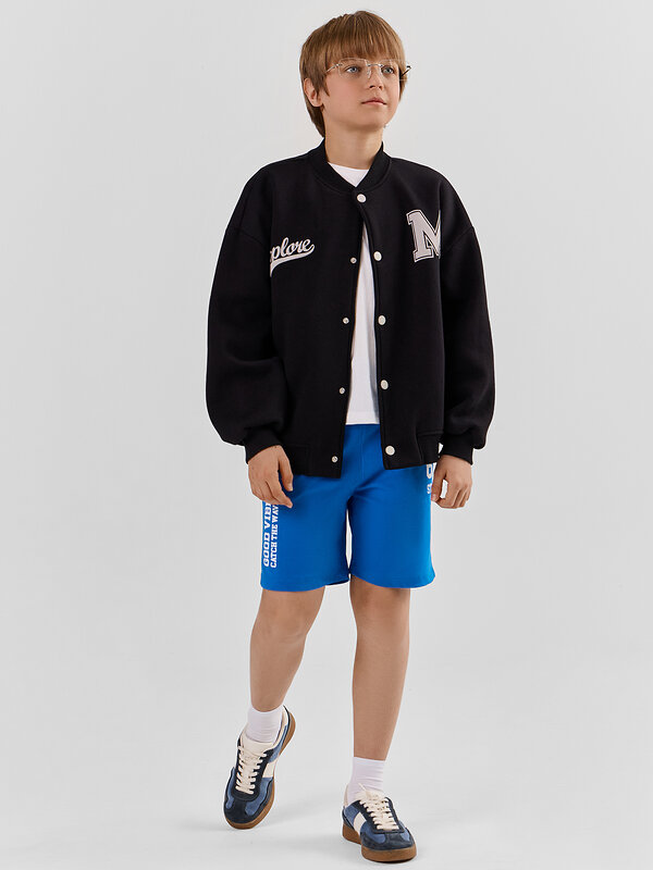 MARK FORMELLE Шорты 589190 133330 ярко -синий +печать1