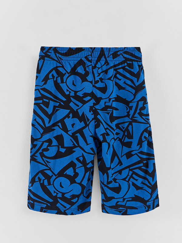 MARK FORMELLE Шорты 589194 533701 буквы на синем