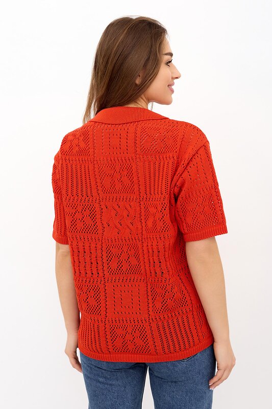 Lika Dress Футболка 589207 9192 Красно-оранжевый