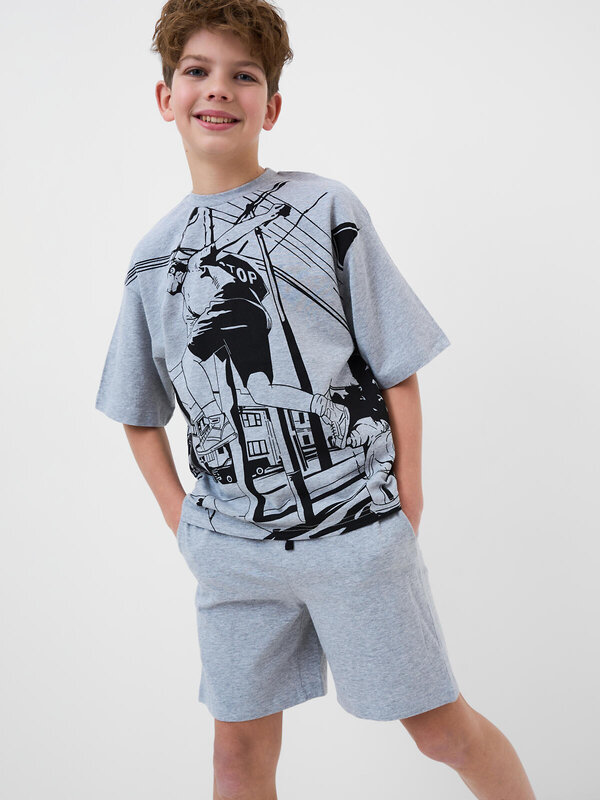 PLAYTODAY Пижама 589259 12611341 серый меланж