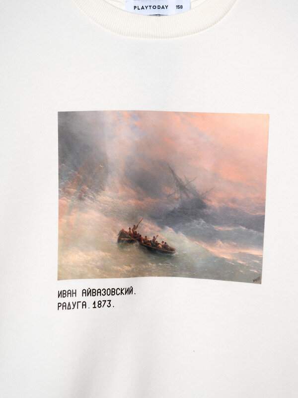 PLAYTODAY Толстовка 589286 12631017 белый