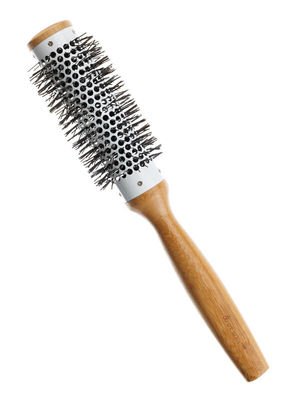 Dewal Термобрашинг для укладки волос BRBAM-04 SN, керамическое покрытие, дерево, 31/48 мм 589377 20832 