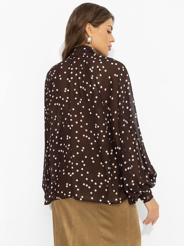 CHARUTTI Блуза 589433 12771 Коричневый