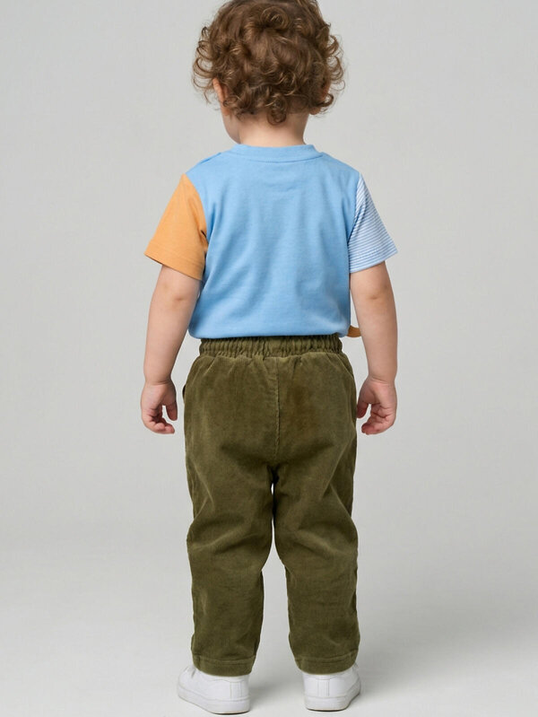 PLAYTODAY Джемпер 589453 12613073 голубой,коричневый,белый