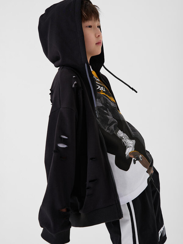 PLAYTODAY Толстовка 589457 12611290 черный