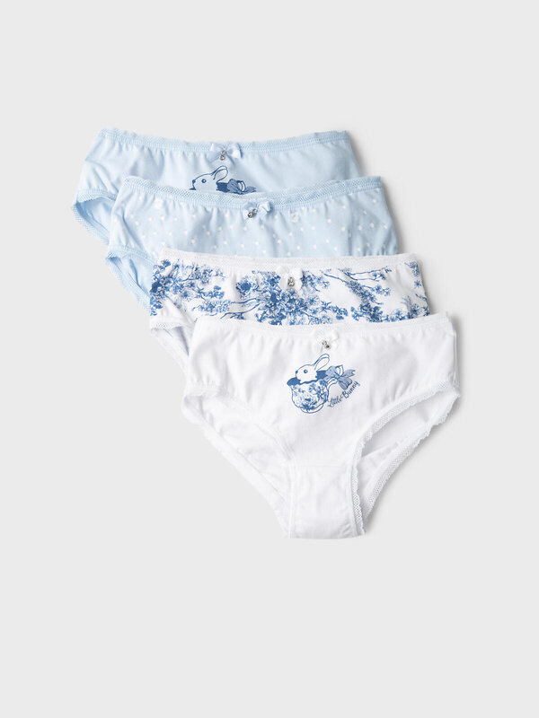 PLAYTODAY Трусы 589488 12622510 белый,голубой,тёмно-синий