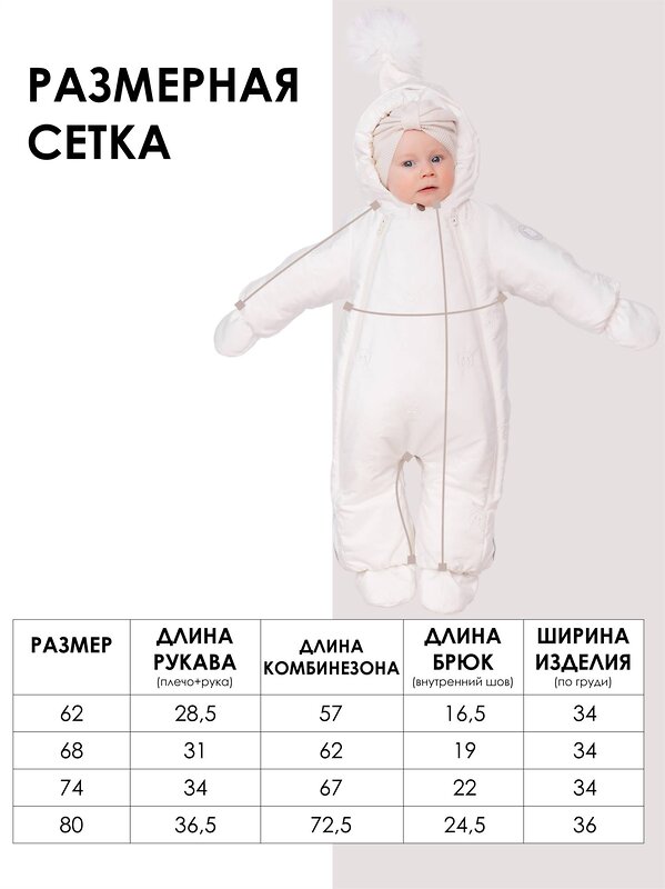 BATIK Комбинезон 589502 703-25з-3 Синяя ночка