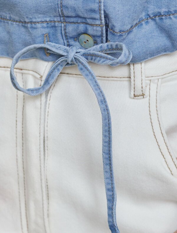 VILATTE Блузка 589508 D59.021 светло-голубой