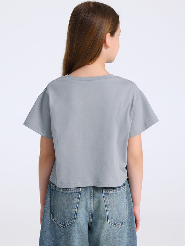 Апрель Футболка 589514 1ДДФК4696001 серый