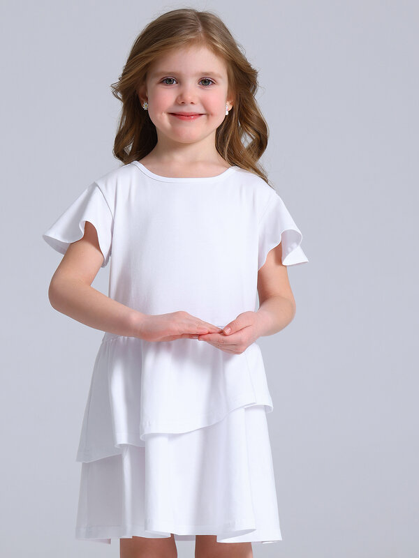 Апрель Платье 589519 1ДПК5104804 белый