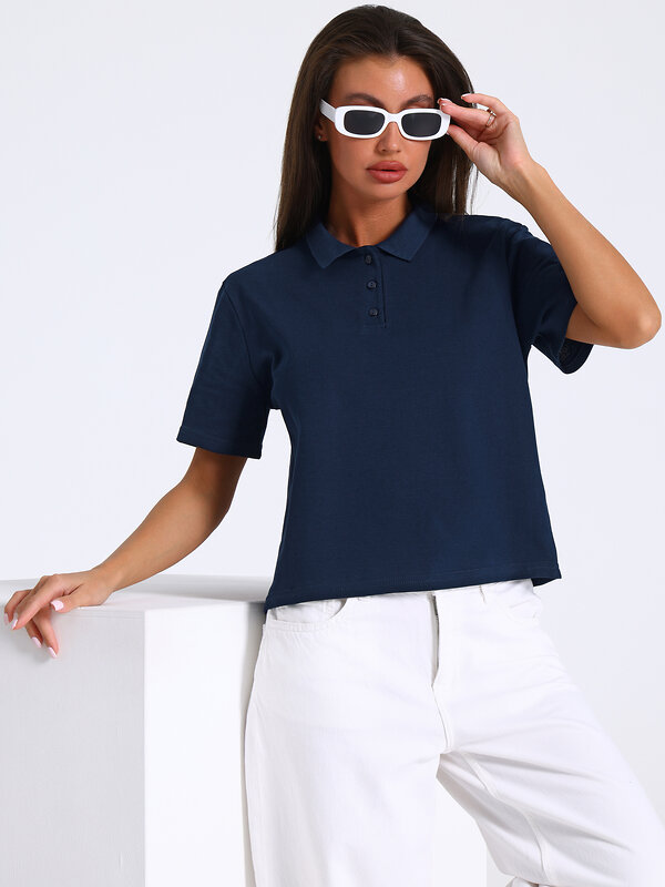 Апрель Футболка 589528 1ЖДПК4675090 темно-синий