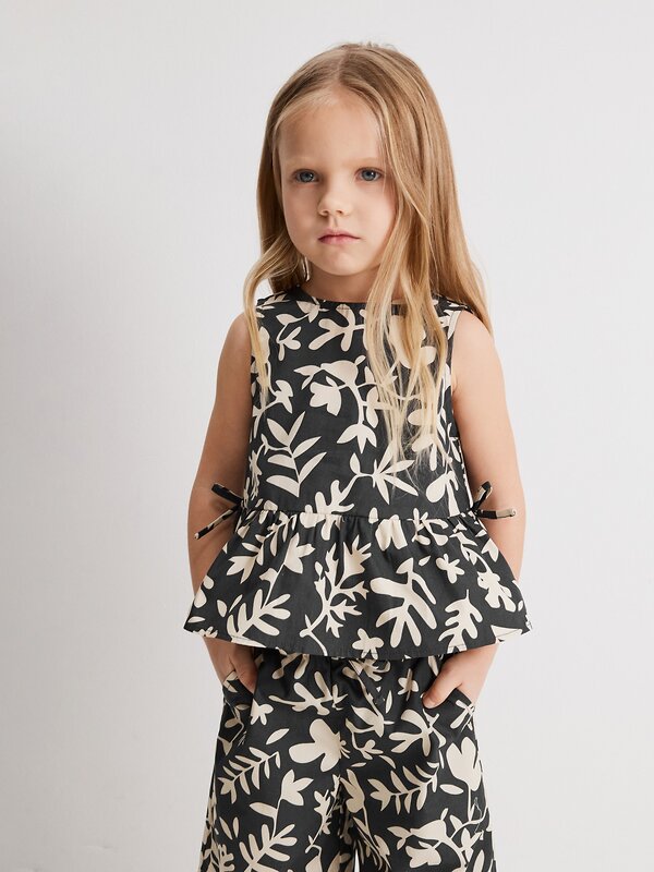 Acoola Блузка 589558 20220270085 черный принт