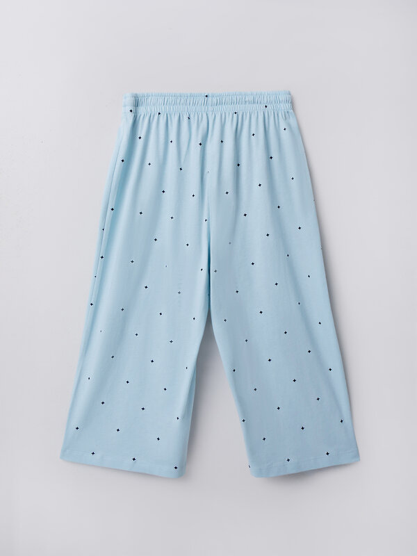 MARK FORMELLE Бриджи 589584 522249 ромбики на голубой дымке