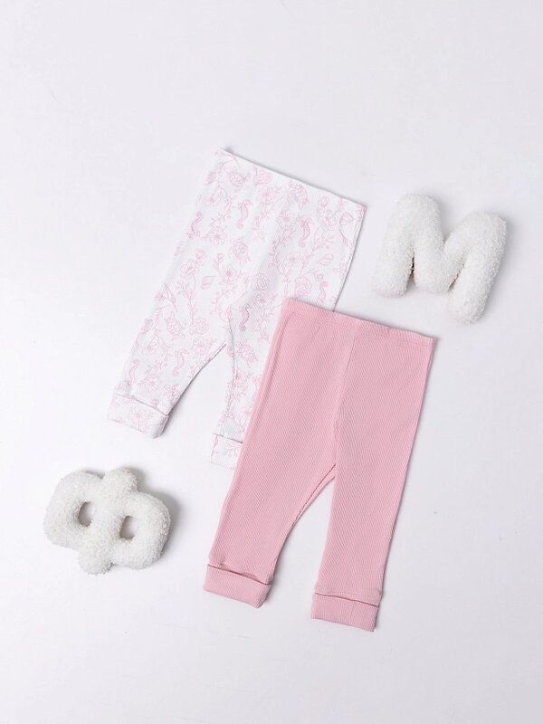 MARK FORMELLE Брюки 589586 85122-2 ракушки на белом +розовые румяна