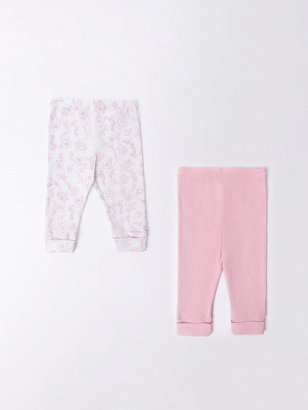 MARK FORMELLE Брюки 589586 85122-2 ракушки на белом +розовые румяна