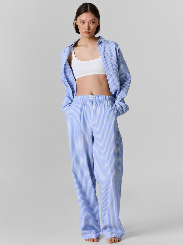 MARK FORMELLE Брюки 589589 532524 св.голубая полоска