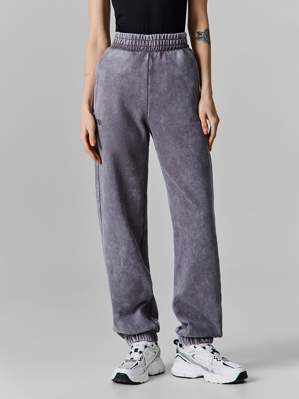 MARK FORMELLE Брюки 589591 182531 ACID WASH на грозе +печать