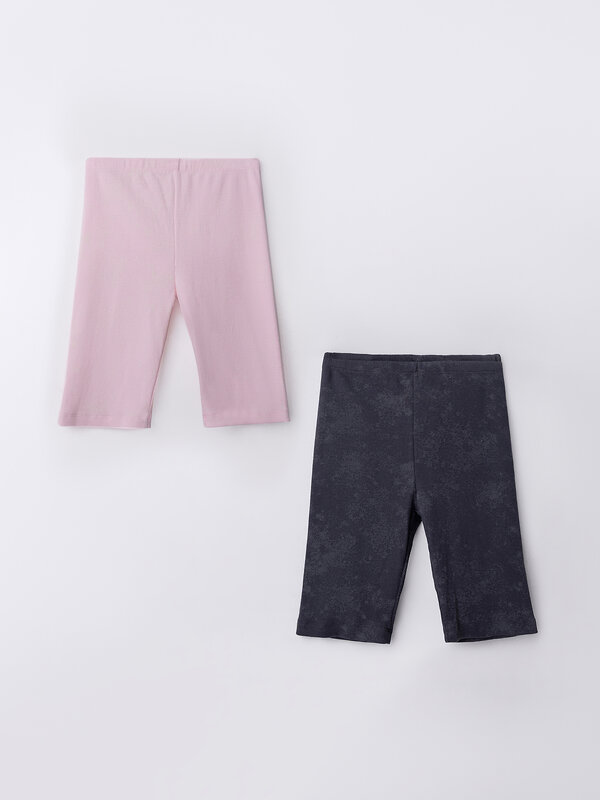 MARK FORMELLE Велосипедки 589597 137753-2 графитовый acid wash +розовый acid wash