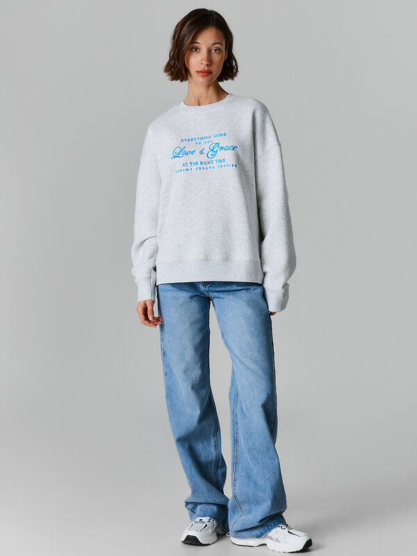 MARK FORMELLE Свитшот 589621 122813/1 серый меланж