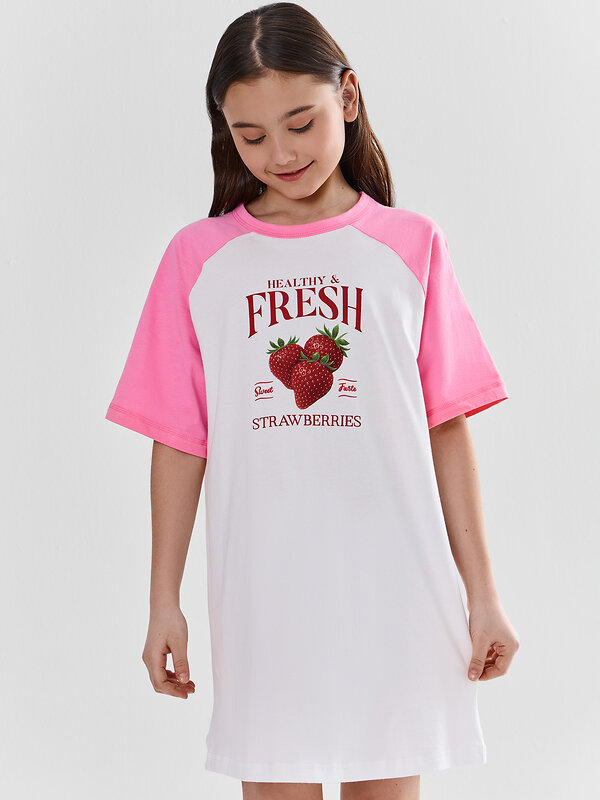 MARK FORMELLE Сорочка 589622 577730 белый +печать