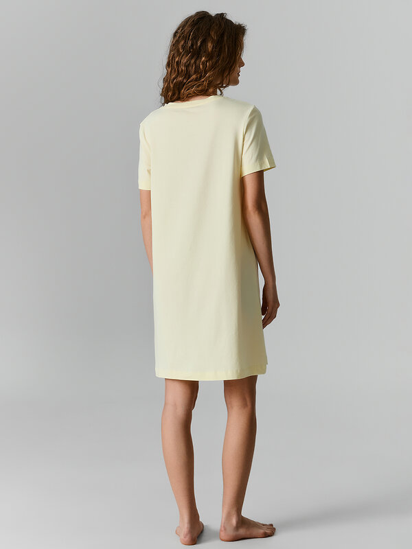 MARK FORMELLE Сорочка 589623 572346 разбеленный желтый +печать