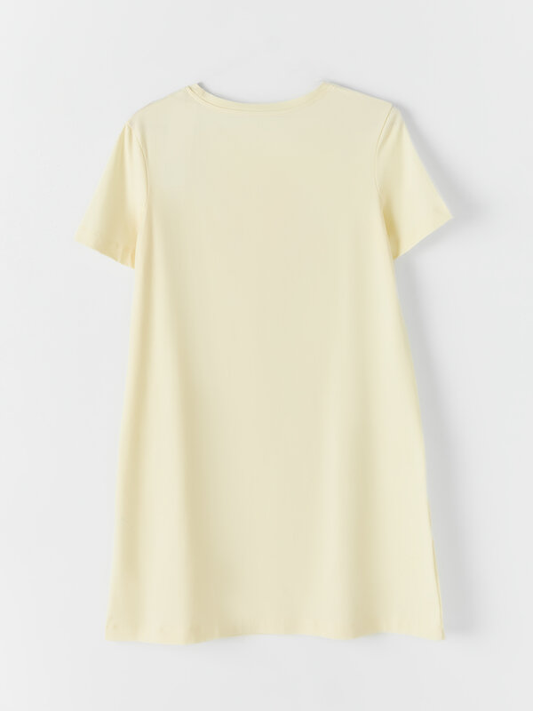 MARK FORMELLE Сорочка 589623 572346 разбеленный желтый +печать