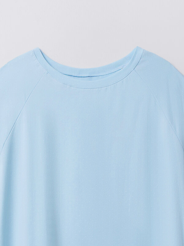 MARK FORMELLE Сорочка 589624 572385 горошек на голубом