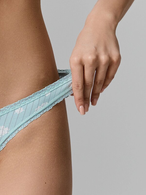 MARK FORMELLE Трусы 589646 412810 цветы на мятном