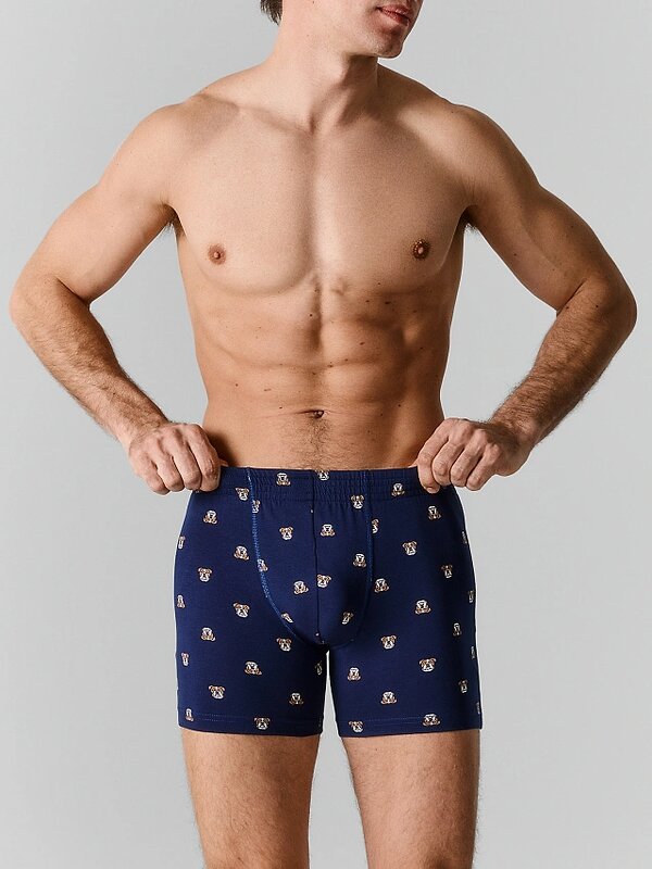 MARK FORMELLE Трусы 589650 411143 бульдоги на т.синем