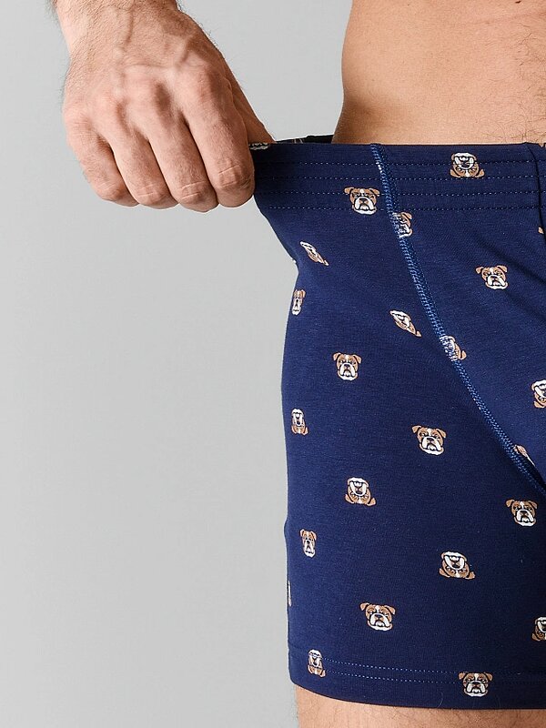 MARK FORMELLE Трусы 589650 411143 бульдоги на т.синем