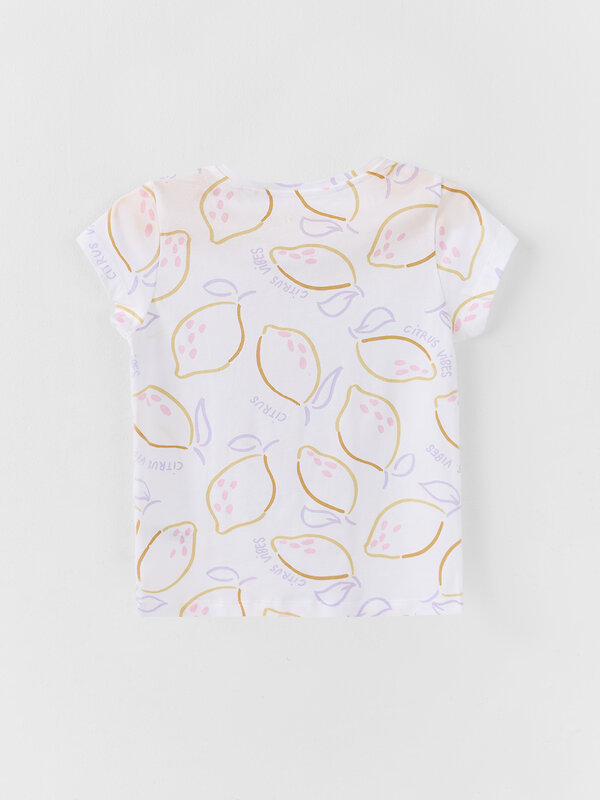 MARK FORMELLE Футболка 589661 117892-2 св.лиловый +лимоны на белом