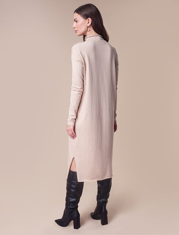 VILATTE Платье 589702 D32.080 бежевый меланж