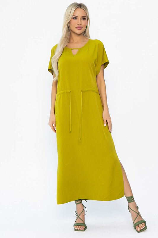 LT Collection Платье 589708 П15346-5М оливковый