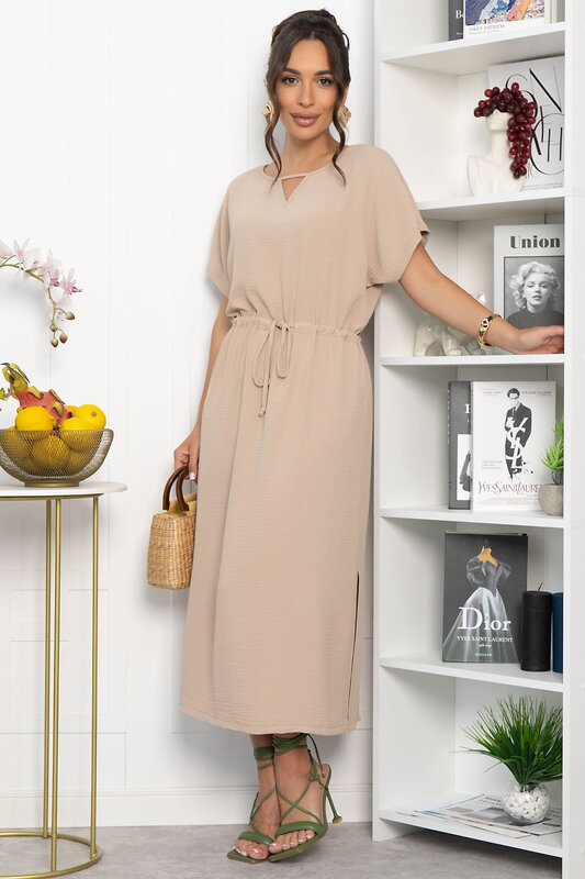 LT Collection Платье 589709 П15345-5М бежевый