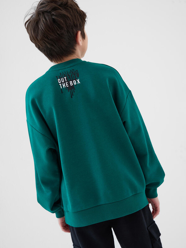 PLAYTODAY Толстовка 589746 12611526 темно-зеленый