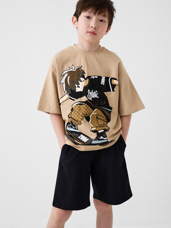 PLAYTODAY Пижама 589769 12611340 черный,бежевый