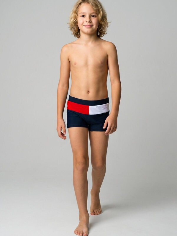 PLAYTODAY Плавки 589772 12611381 белый,красный,тёмно-синий