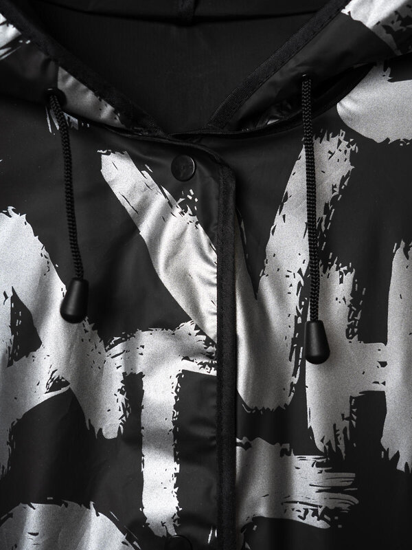 PLAYTODAY Дождевик 589780 12666002 черный,серебряный