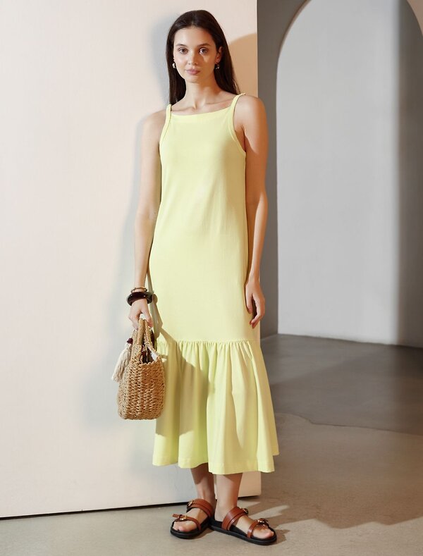 VILATTE Платье 589801 D42.126 лимонный