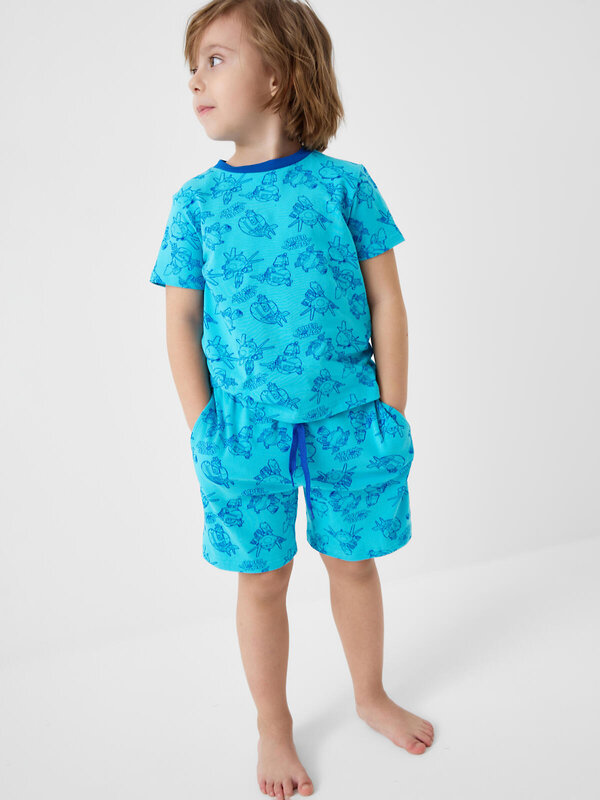 PLAYTODAY Пижама 589814 12632035 тёмно-синий,голубой