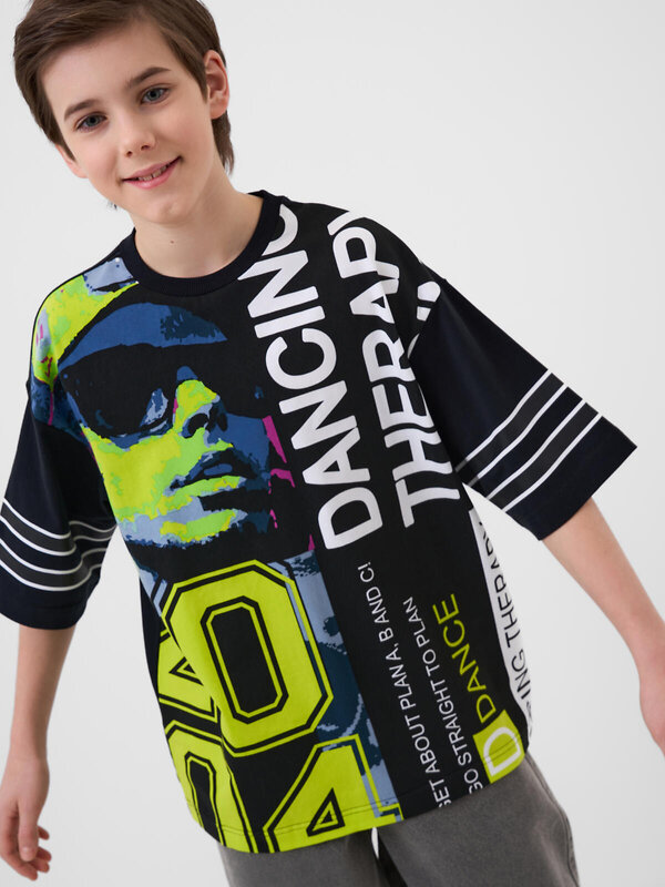 PLAYTODAY Фуфайка 589823 12611208 белый,черный