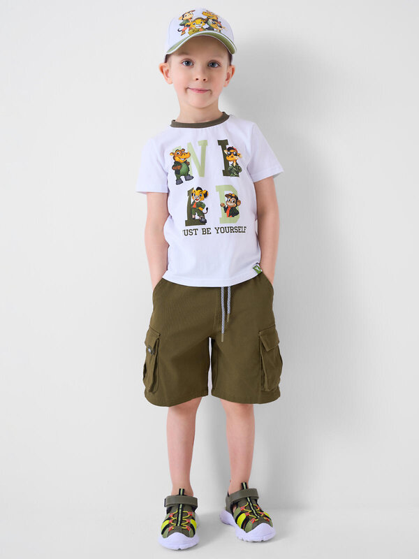 PLAYTODAY Шорты 589829 12612318 темно-зеленый