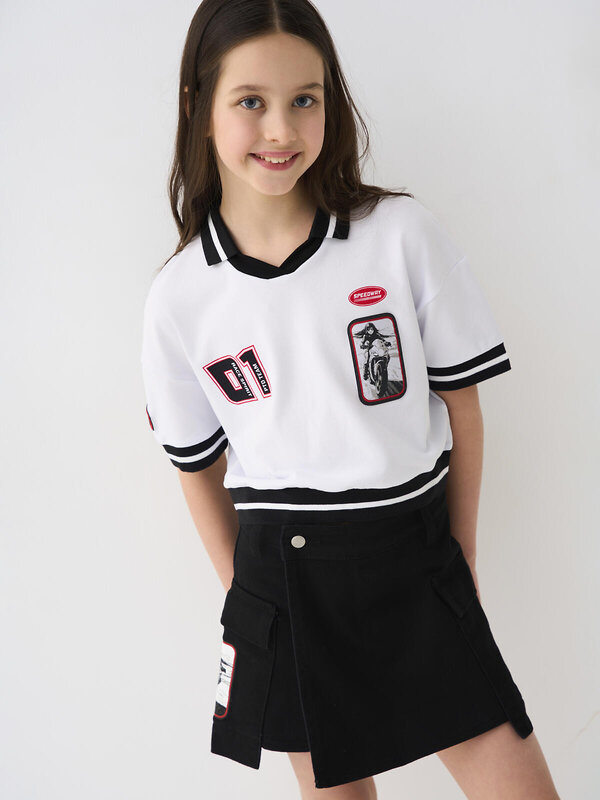 PLAYTODAY Юбка-шорты 589833 12621575 черный